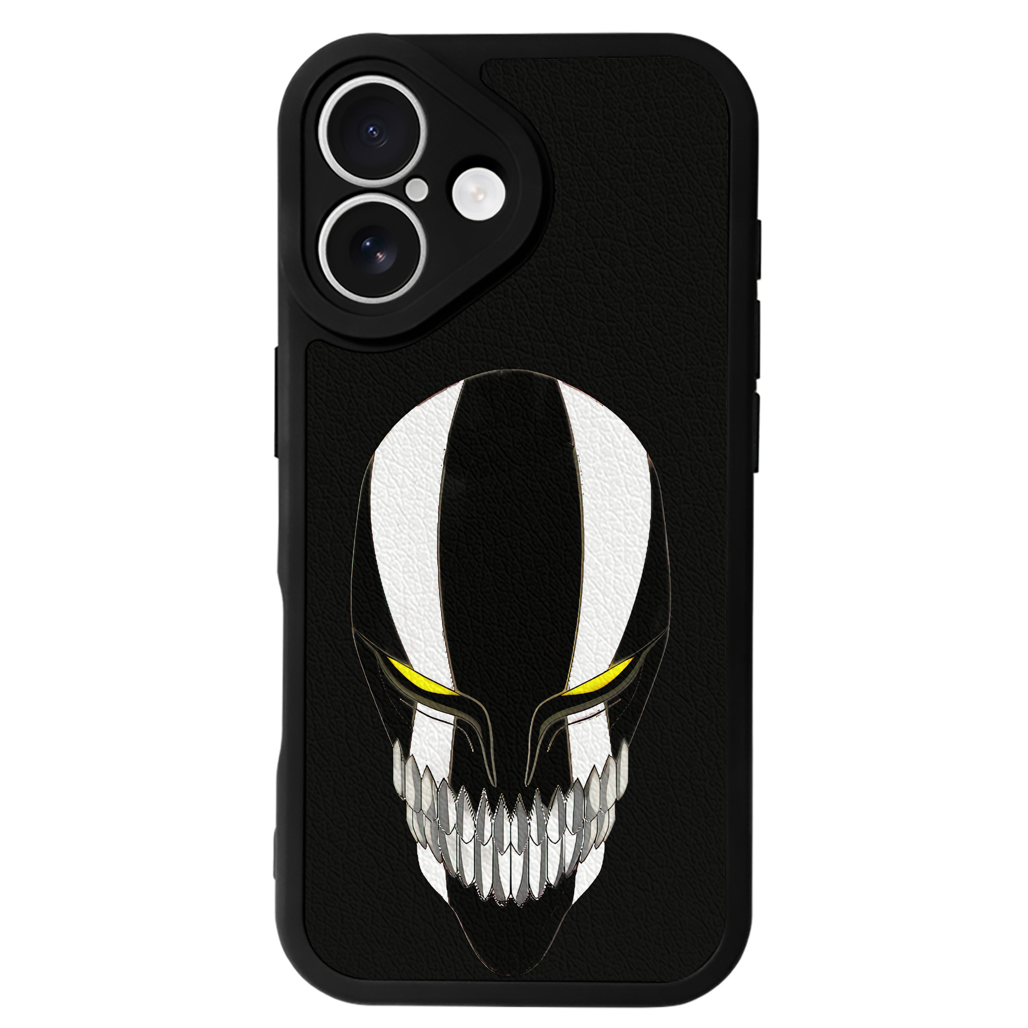 ブリーチ 黒崎一護（くろさき いちご）BLEACH Kurosaki Ichigo 【iPhone 16シリーズ対応】シリコンスマホケース（レザー調） 材質：シリコン